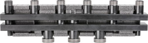 Kesselverteiler EVENES VT7/4 AG DN32(11/4)AG,7m3/h, 170KW inkl. Halterung + I...