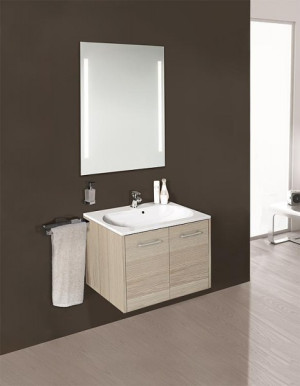Badm&ouml;bel-Set ENI Serie MAA L&auml;rche bicolor Breite 600mm
