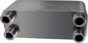 Plattenw&auml;rmetauscher Typ ZB40/50 4 x 3/4AG