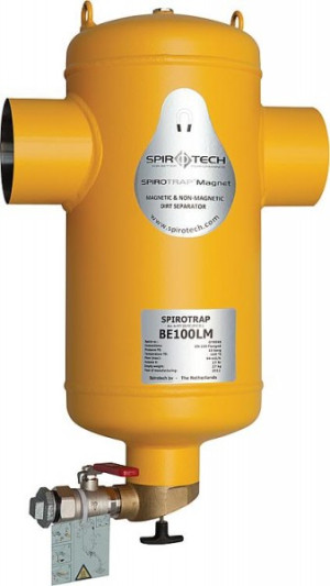 Schlammabscheider Spirotrap DN65 Magnet, Schwei&szlig;stutzen