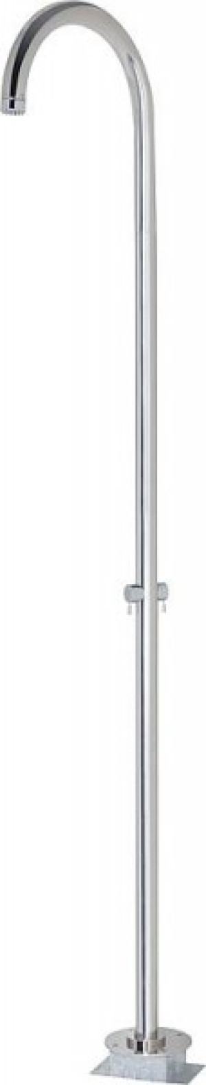 Duschs&auml;ule EKTA, H&ouml;he: 2285mm DN 15(1/2) AG, Bodenanschl. mit 2x Stoppventile...