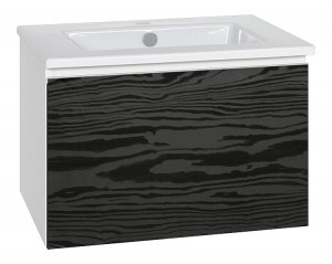 WTU + Keramik-WT Serie ELA Korpus wei&szlig; smt - Front Seekiefer schwarz 610x420x...
