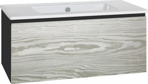 WTU + Keramik-WT Serie ELA Korpus schwarz smt - Front Kiefer silbergrau, 910x...