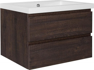 WTU+Mineralguss-WT ELAI Eiche dunkel Dekor 2 Ausz&uuml;ge 860x550x510mm