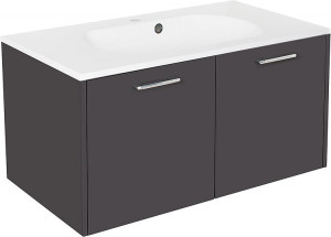 WTU+Mineralguss-WT ENI anthrazit matt 2T&uuml;ren 900x459x500mm