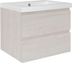 WTU+Mineralguss-WT ELAI Eiche hell Dekor 2 Ausz&uuml;ge 610x550x510mm