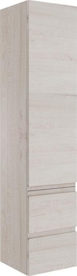 Hochschrank Serie MBO 1 T&uuml;re 2 Ausz. E.hell D. Anschlag li 350x1625x370mm