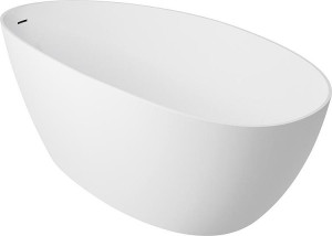 Badewanne EBBA BxHxT: 1700x620x770mm mit integriertem Ablauf