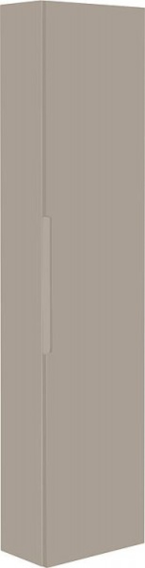 Hochschrank Serie MAE 1 T&uuml;re hellgrau matt Anschlag rechts 350x1500x208mm