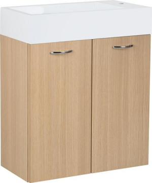 WTU+Mineralguss-WT ENISAR Eiche hell 2 T&uuml;ren 500x600x250mm