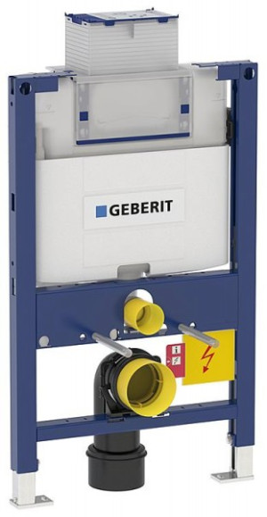 Duofix Element f&uuml;r Wand-WC 82cm mit Omega UP-SPK 12cm Bet. vorne/oben