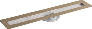 Advantix Grundk&ouml;rper f&uuml;r Duschrinne, Modell 4982.10 L&auml;nge 1200mm, Edelstahl 1...
