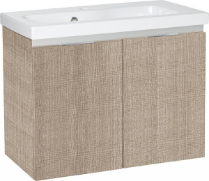 WTU+Keramik-WT EOLA Tranche ecru 2 T&uuml;ren 610x580x380mm