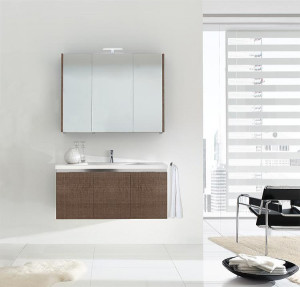 Badm&ouml;bel-Set ENOVI Serie MBH Tranche braun