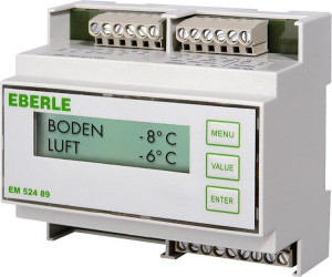 Eismelder EM 524 89 f&uuml;r Dach- rinnenbeheizung mit 1x Feuchte- und 1x Temperat...