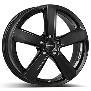 DEZENT 6.5x16 ET48 schwarz TU black Felge-ALU-Sommer