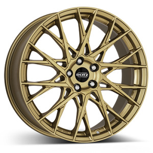 DOTZ 7.5x18 ET48 Fuji gold Felge-ALU-Sommer