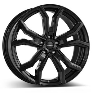 DEZENT 7x17 ET48 TV black Felge-ALU-Sommer