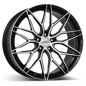 DOTZ 8.5x20 ET40 schwarz poliert Suzuka dark Felge-ALU-Sommer
