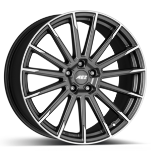 AEZ 8x19 ET45 Graphite matt/polished Atlanta titan Felge-ALU-Sommer