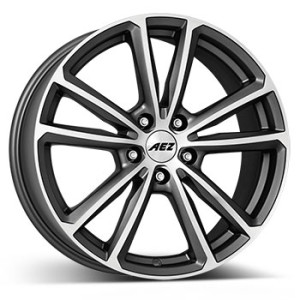 AEZ 8x19 ET45 Tioga graphit poliert Felge-ALU-Sommer