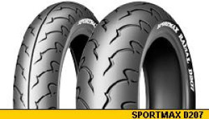 Dunlop 180/55ZR18 SportMax D 207 TL 74W Motorrad-Strasse