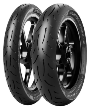 Metzeler 90/90-14 Sportec Street 2 TL 46S Motorrad-Strasse