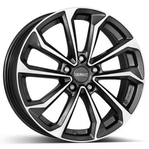 DEZENT 7.5x19 ET49.5 Gunmetal poliert KS dark Felge-ALU-Sommer