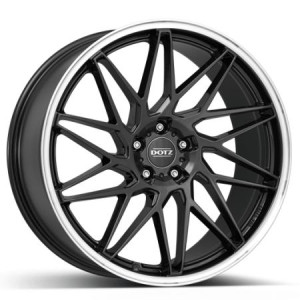 DOTZ 8x18 ET48 Gunmetal/polished lip Tanaka dark Felge-ALU-Sommer