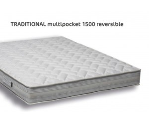 Relax e Design Materasso 1500 molle H.25 Altrenotti Entry Traditional Multipocket (120x195 cons. 2 sett.)