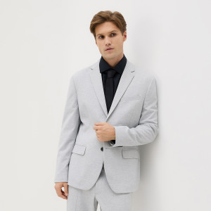 Reserved - Blejzr slim fit - světle šedá - 035HP-09M