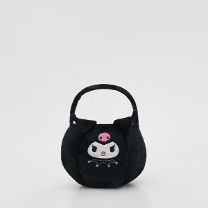 Reserved - Halloweenský košík Kuromi - černý - 323GU-99X