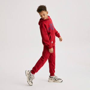 Reserved - Bavlněné jogger kalhoty - červená - 391HK-33X