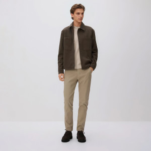 Reserved - Kalhoty chino slim fit - béžová - 526GC-08X