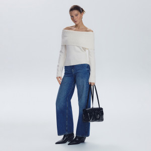 Reserved - Džíny baggy fit - indigo jeans - 628HF-57J