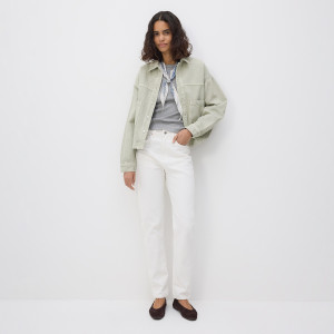 Reserved - LADIES` JEANS TROUSERS - krémová - 832IU-01J