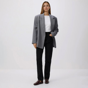 Reserved - LADIES` JEANS TROUSERS - černý - 832IU-99J
