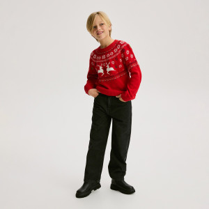 Reserved - Džíny relaxed fit - černý - 996FN-99J