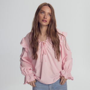 Reserved - Fodros ing - pasztellpink - 131JX-03X