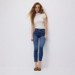 Reserved - Slim push up farmer - kék - 180DT-55J