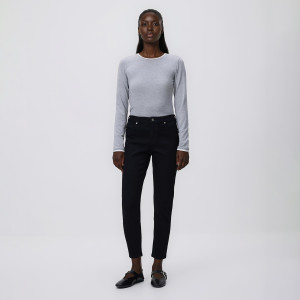 Reserved - Slim push up farmer - fekete - 180DT-99J