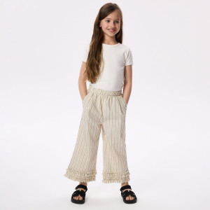 Reserved - Csíkos Culotte - krémszínű - 200HN-01X