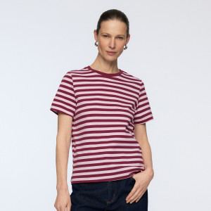 Reserved - Mercerizált pamutpóló - pasztellpink - 2292T-03X