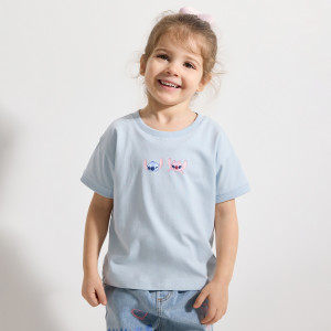 Reserved - Lilo és Stitch póló - halványkék - 256HU-05X
