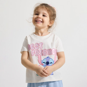 Reserved - Lilo és Stitch póló - krémszínű - 257HU-01X