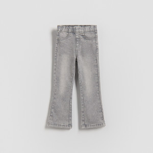 Reserved - Flare jeggings - világos szürke - 350HN-09J