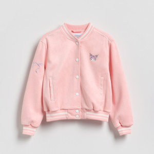 Reserved - Kuromi bomberdzseki - pasztellpink - 431HR-03X