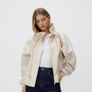 Reserved - Rövid parka zsinórokkal - testszínű - 508IA-02X