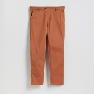 Reserved - Chino slim fit nadrág - kárminvörös - 532HR-92X