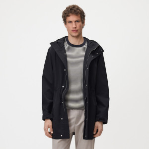 Reserved - Kapucnis parka - fekete - 537HK-99X